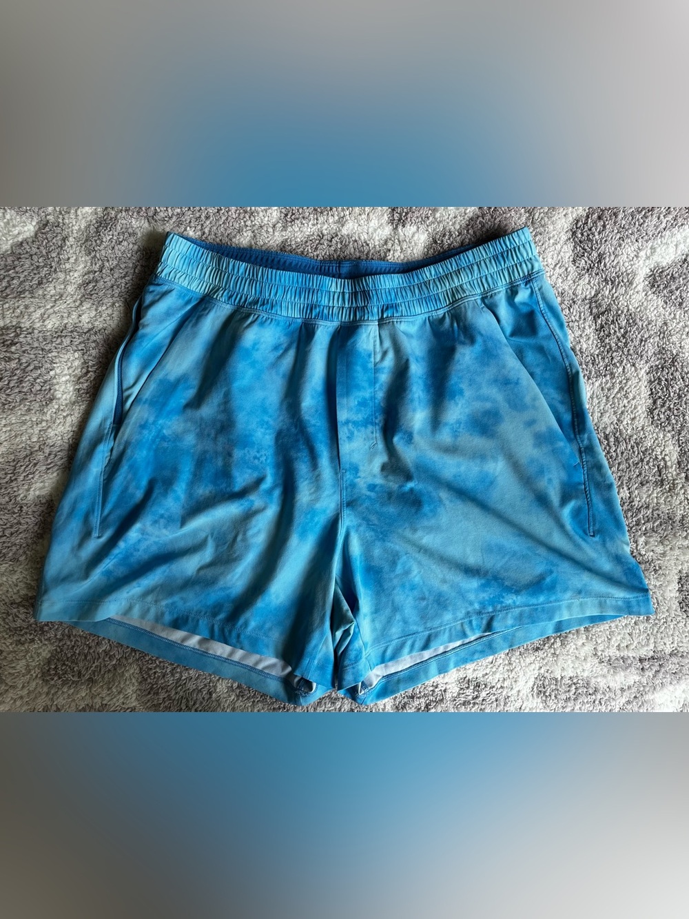 Lululemon Blue Cloud Men's Athletic Shorts